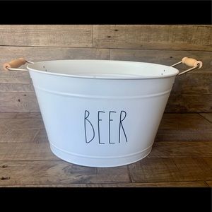 BEER 🍺🍻 metal drink bucket Rae Dunn